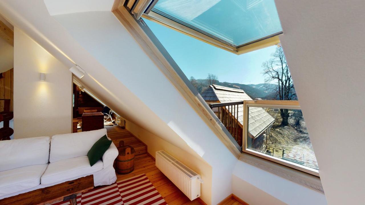 Charmante Gaestewohnung In Altem Bauernhaus In Alpiner Alleinlage Stanz Im Murztal Экстерьер фото