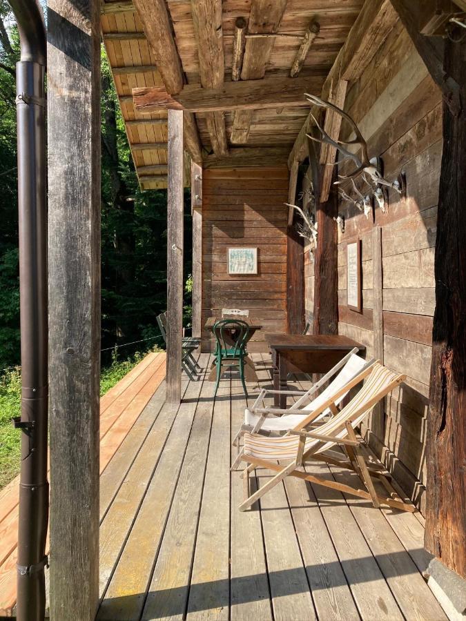 Charmante Gaestewohnung In Altem Bauernhaus In Alpiner Alleinlage Stanz Im Murztal Экстерьер фото