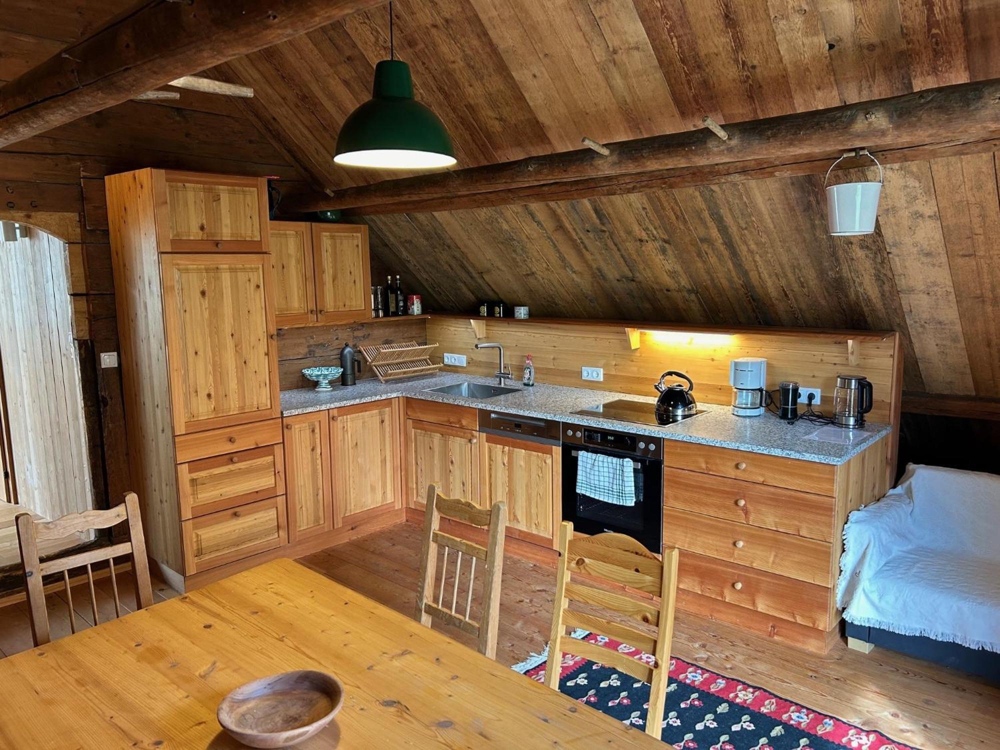 Charmante Gaestewohnung In Altem Bauernhaus In Alpiner Alleinlage Stanz Im Murztal Экстерьер фото